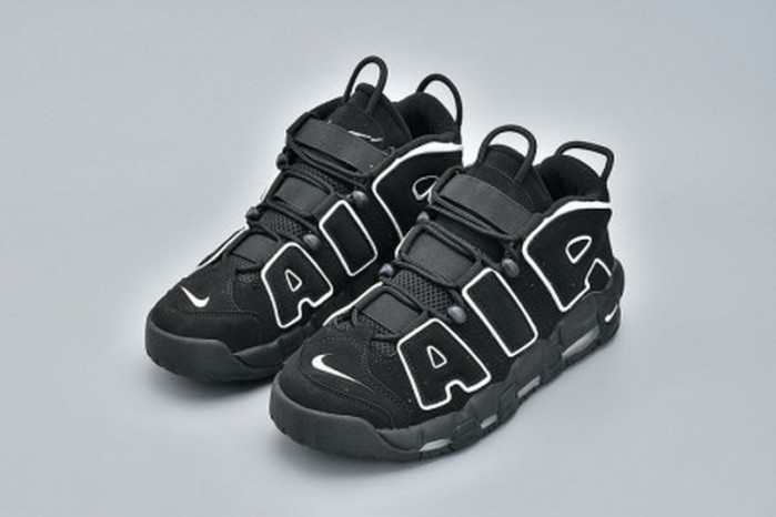 nike air more uptempo og black and white 414962-002