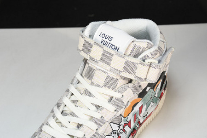 nike air force 1 mid by virgil abloh graffiti 2305121