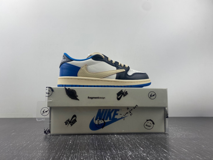(kids)travis scott x fragment x air jordan 1 low og dm7866-1401