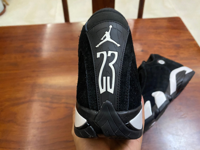 Jordan 14 Retro Black White 487471-016