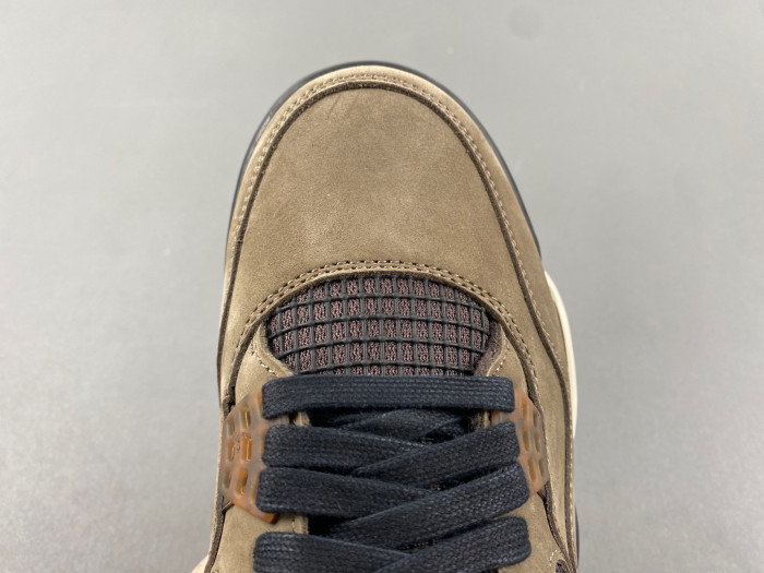 travis scott x air jordan 4 retro brown aj4-882335