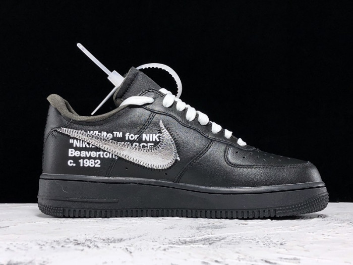 of x moma x nike air force 1 07 low black - av5210-001