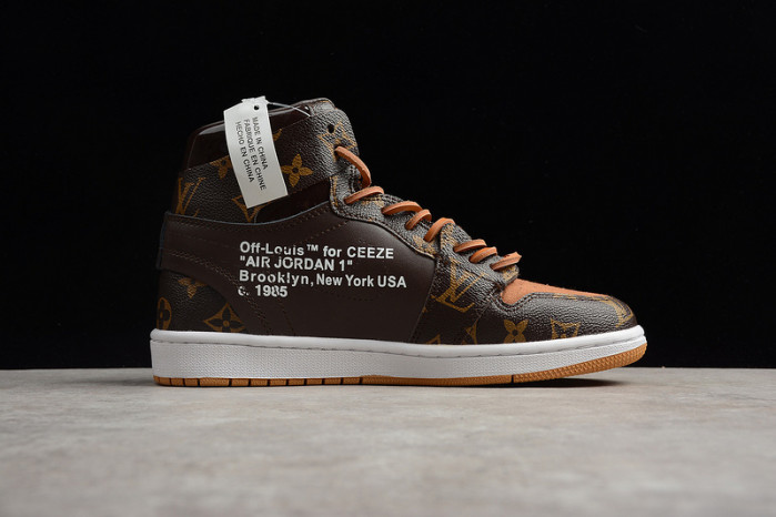 ot x air jordan 1 cusT0ms mens - aq0818-202