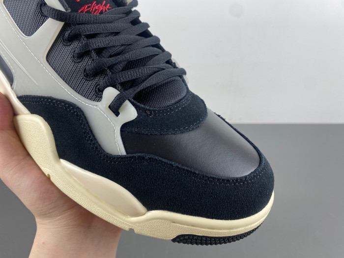 air jordan 4 rm “black/sail” fq7939-006