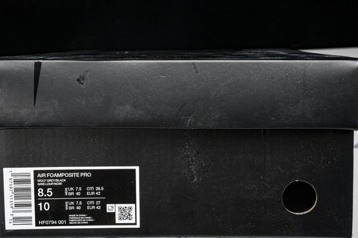 Nike Air Foamposite Pro “Wolf Grey” HF0794-001