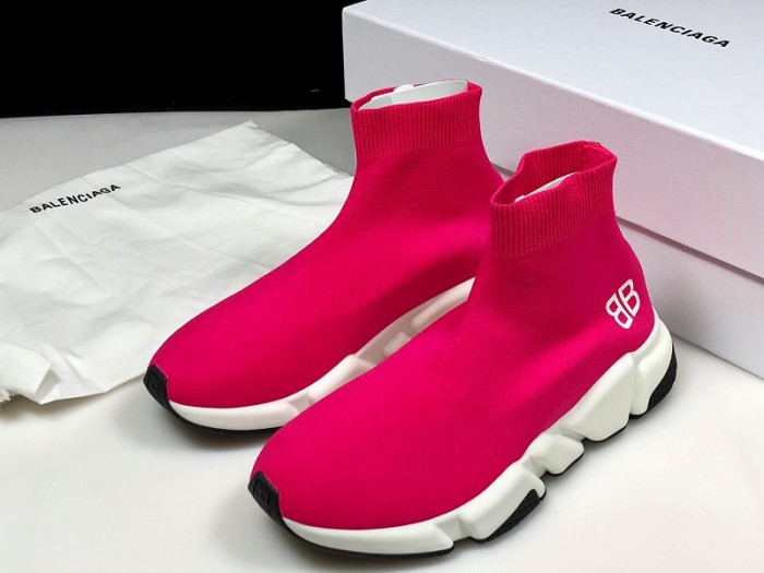 bl speed trainer sneakers sole rose red h903p8083
