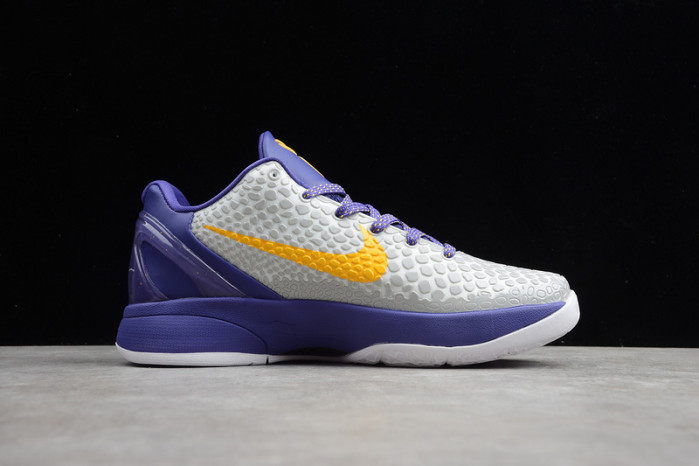 kobe vi white/purple/yellow cw2190-104