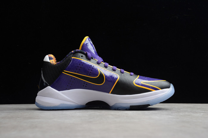 kobe 5 protro lakers court purple/black-university gold cd4991-500