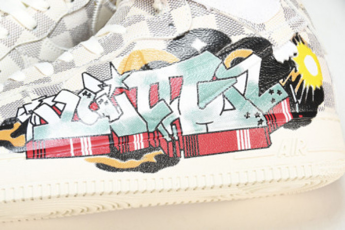 nike air force 1 mid by virgil abloh graffiti 2305121