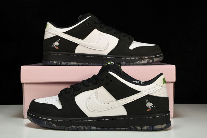 nike sb dunk low staple panda pigeon - bv1310-013