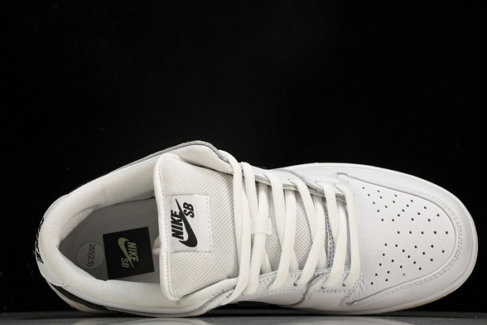 nike sb dunk low pro white gum cd2563-101