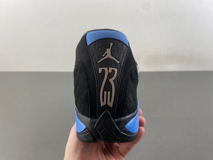 Air Jordan 14 "Black/University Blue" 487471-002