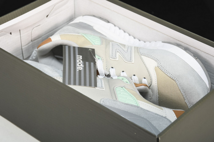 new Ba1an*e 998 white tan m998ene