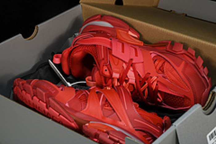 (led) bl tess s. gomma trek low sneakers red 23090702