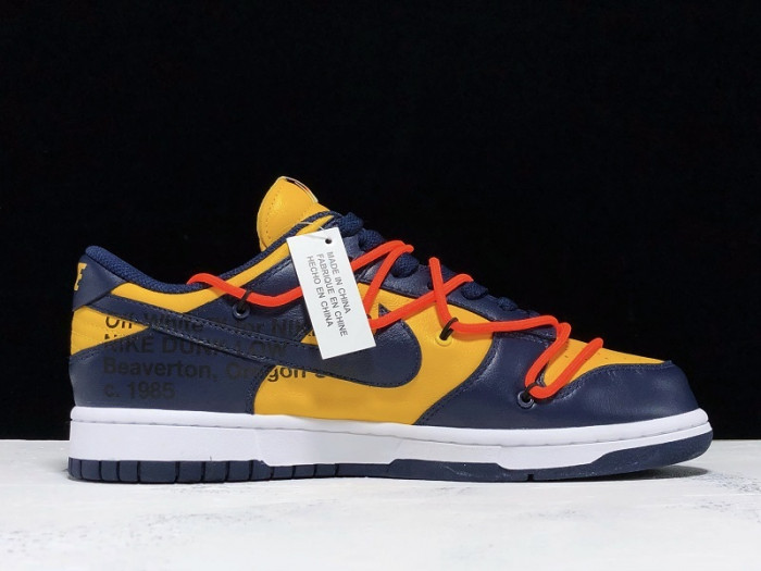 nike dunk low of michigan - ct0856-700