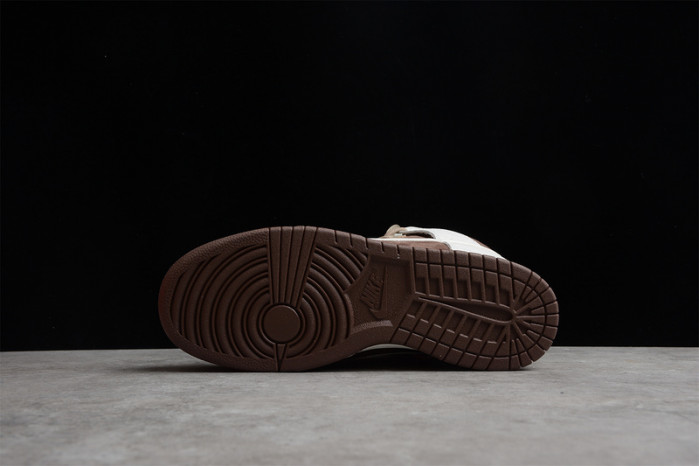 nike dunk high light chocolate - dh5348-100